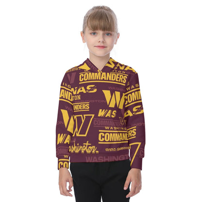 Washington Commanders Kid's Heavy Fleece Hoodie