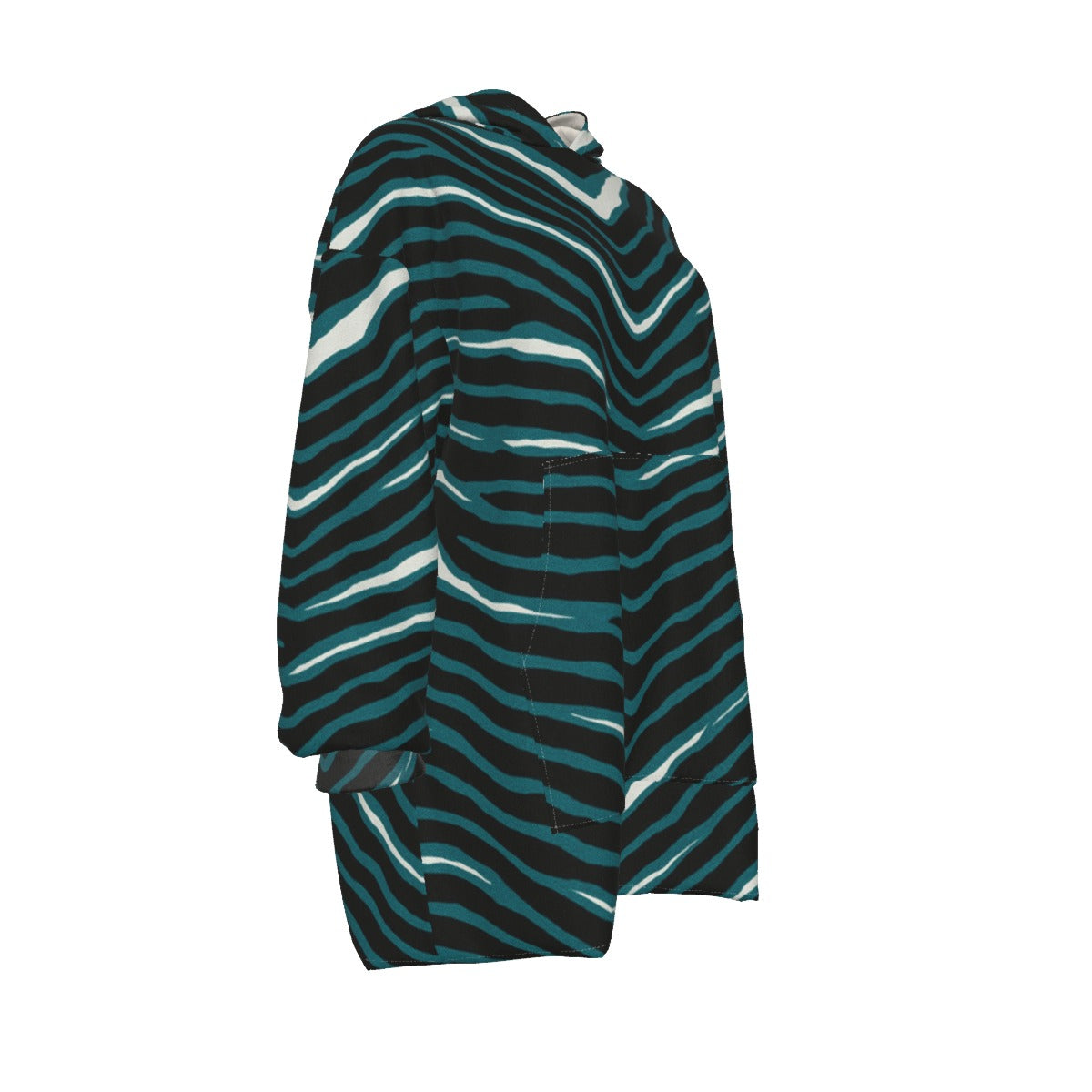 Philadelphia Football Game Day All-Over Print Women's Sherpa Fleece Hoodie Blanket