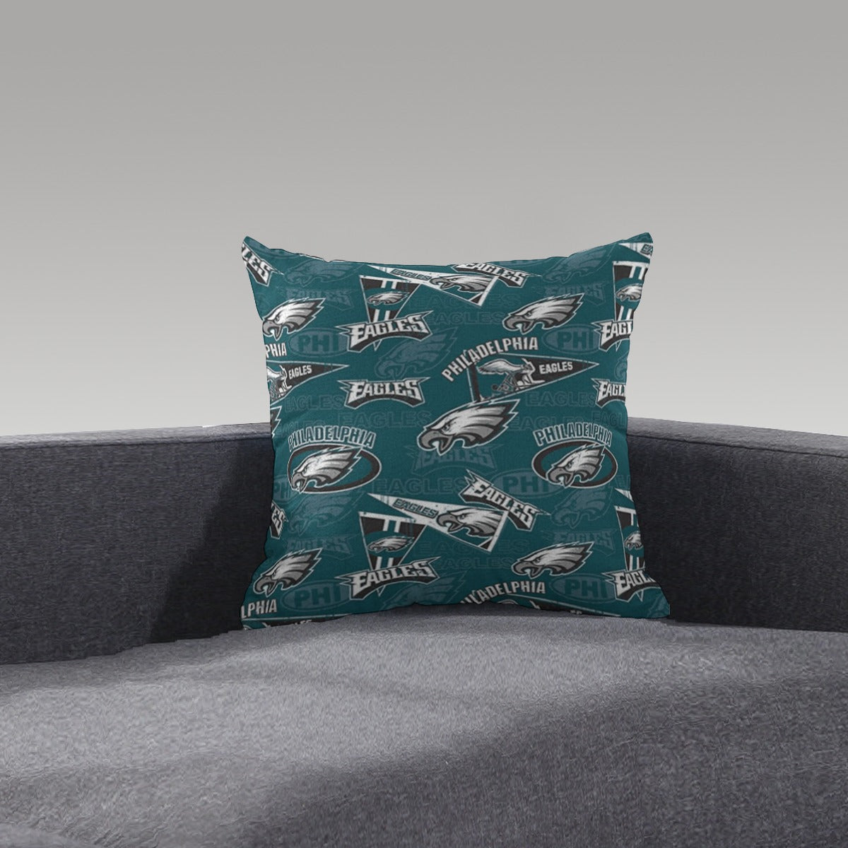 Philadelphia Football Game Day Short Plush Pillow