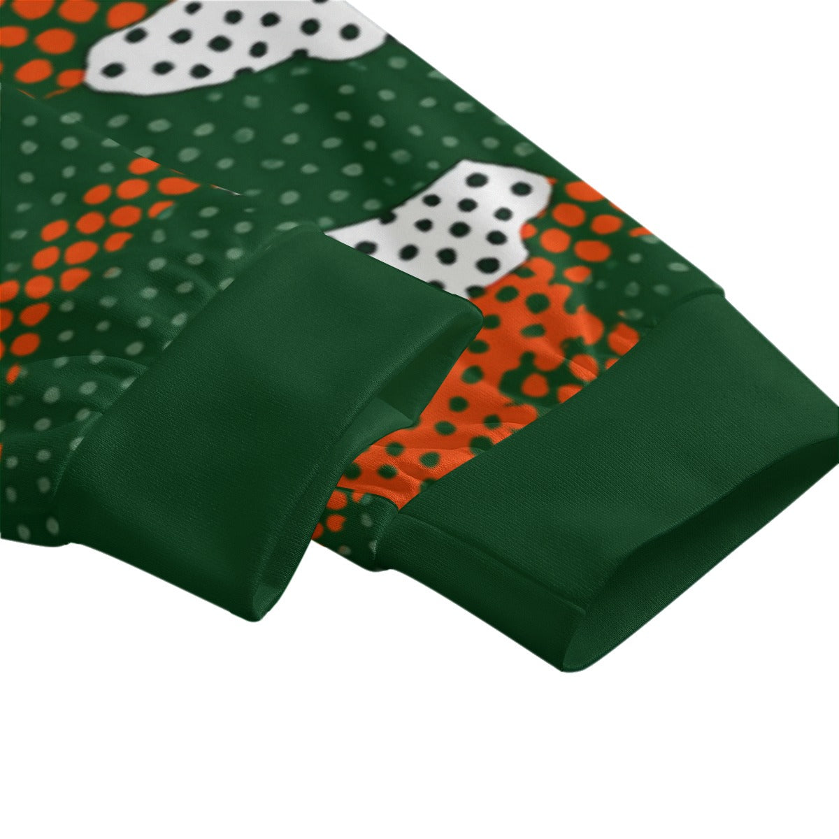 Urban Legend Miami Green Orange White Camo Sweatpants With Waistband