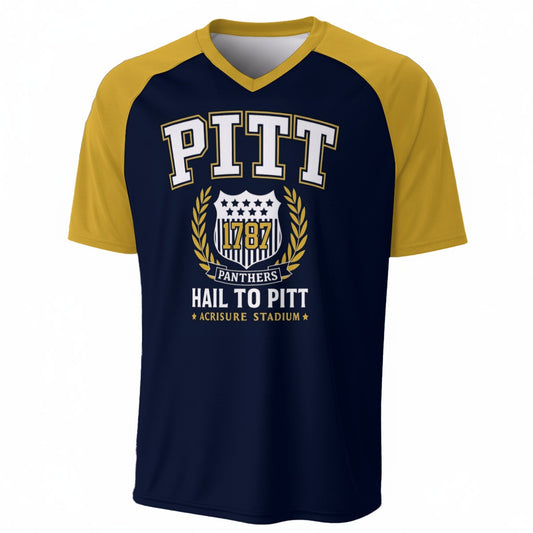Pittsburgh - Panthers V-Neck Short Sleeve T-Shirt