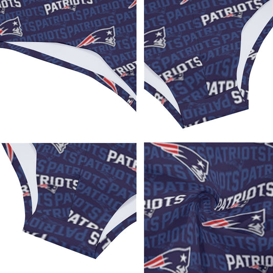 New England Football Game Day All-Over Print Men's Triangle Swim Trunks