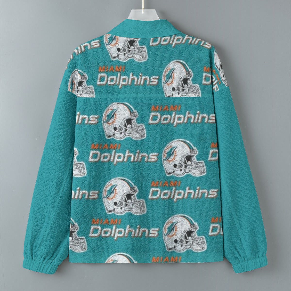 Miami Football Game Day All-Over Print Men's Casual Lapel Jacket