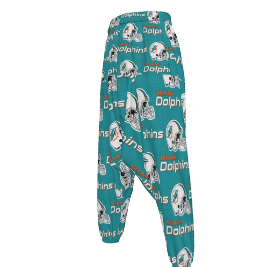 Miami Football Game Day All-Over Print Men's Loose Trousers