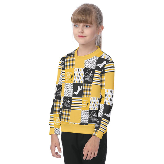 Pittsburgh Steelers All-Over Print Kid's Sweatshirt