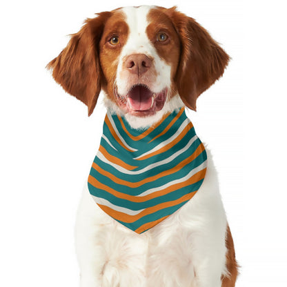 Miami Football Game Day All-Over Print Pet's Scarf