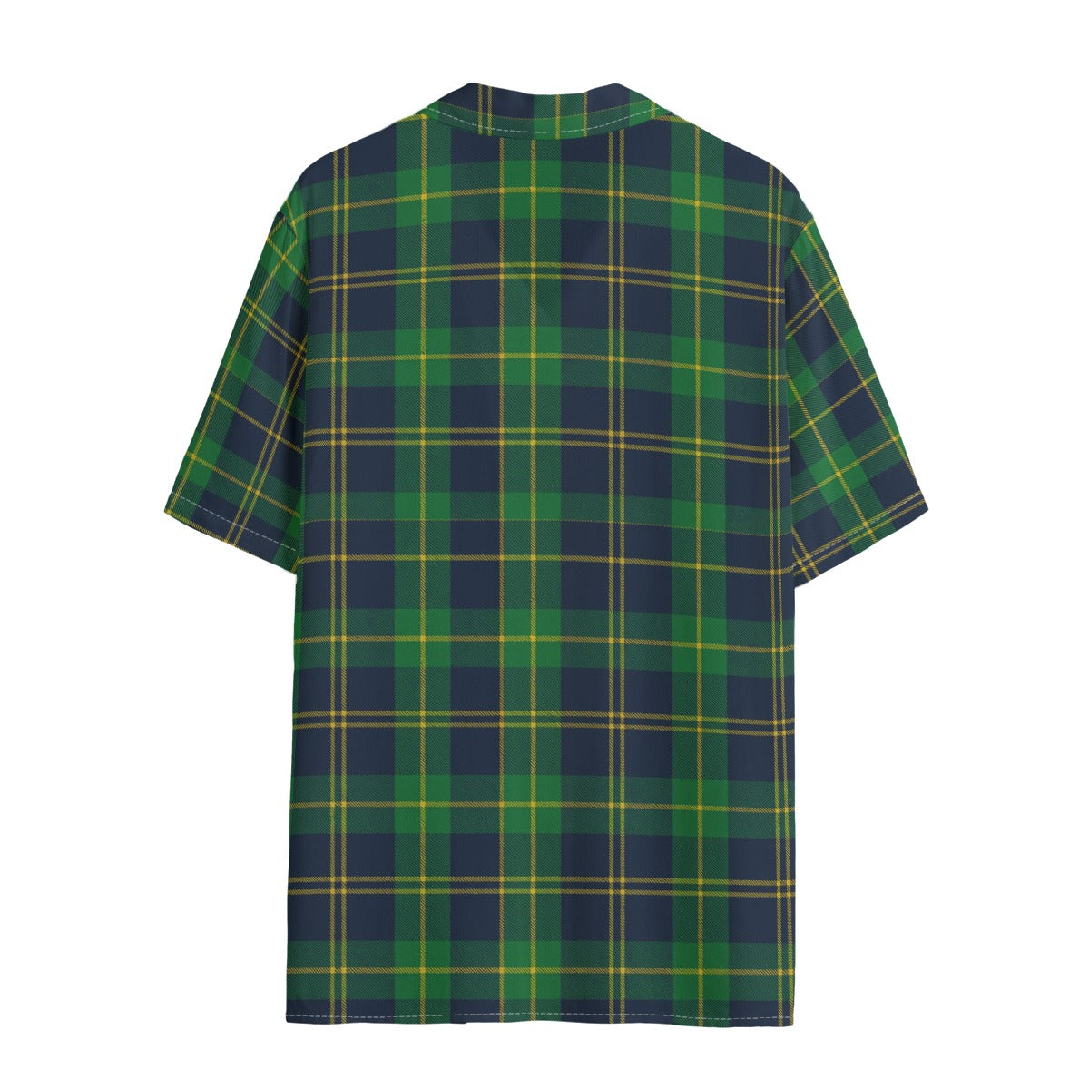 Notre Dame Tartan Plaid Fighting Irish Women's Hawaii Shirt | Rayon