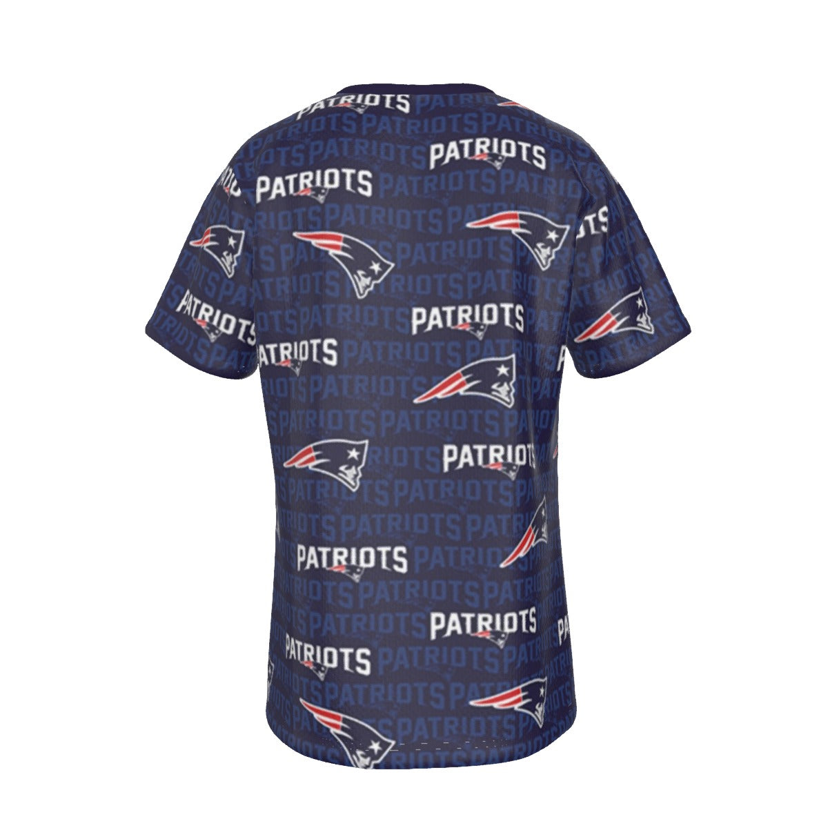New England Football Game Day All-Over Print Men's T-shirt | Birdseye