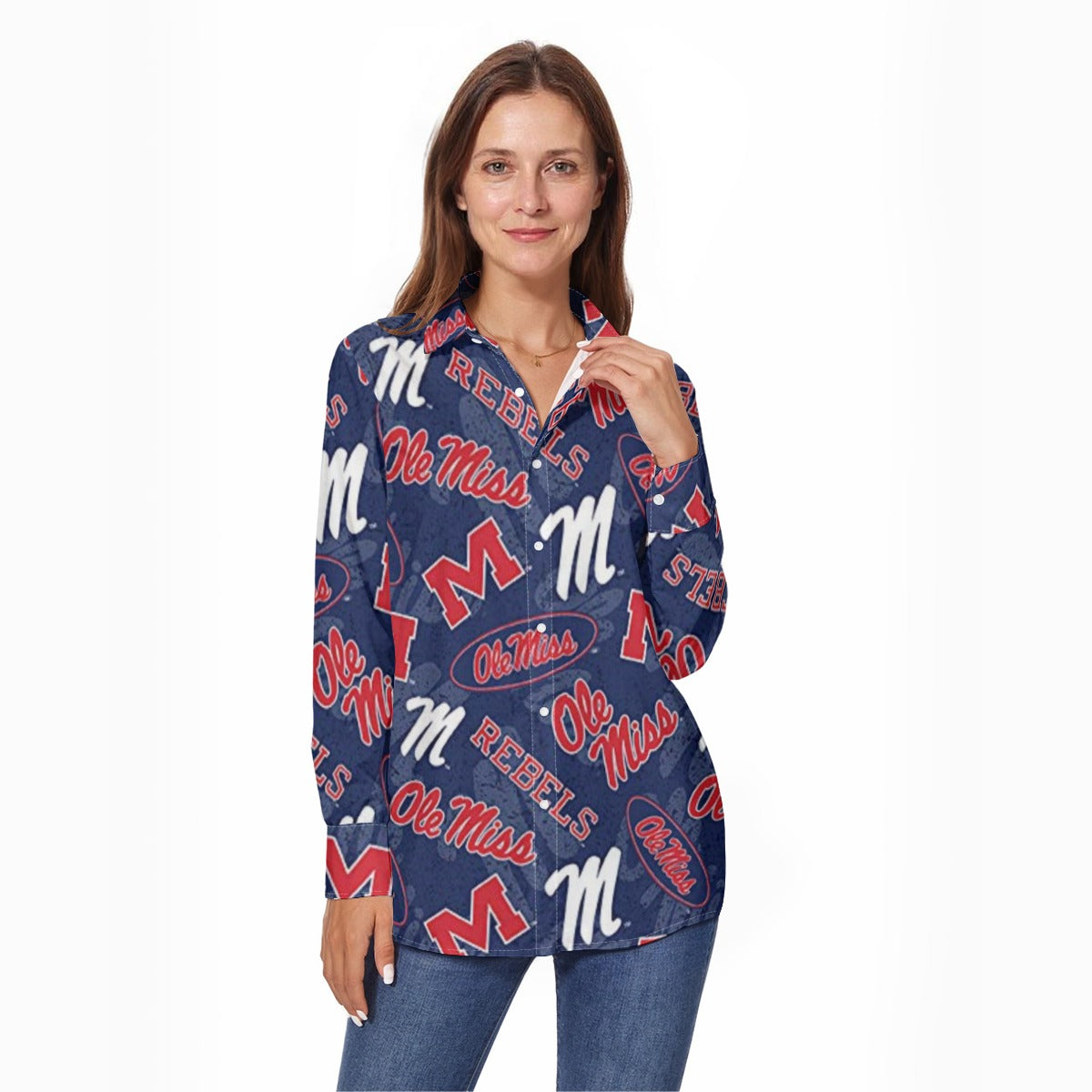 Mississippi  Women's Long Sleeve Shirt