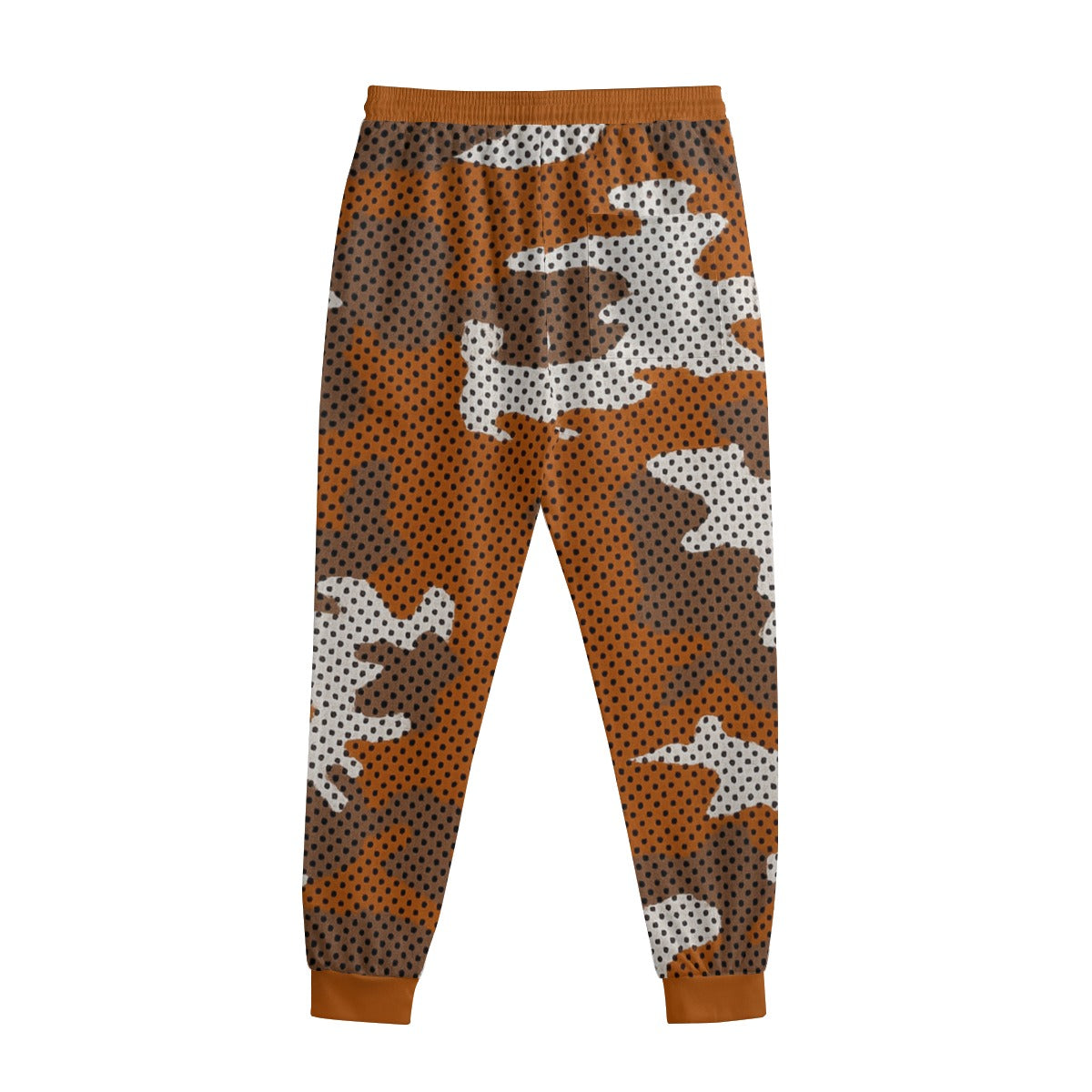 Urban Legend Texas  Burnt Orange White Camo Sweatpants With Waistband