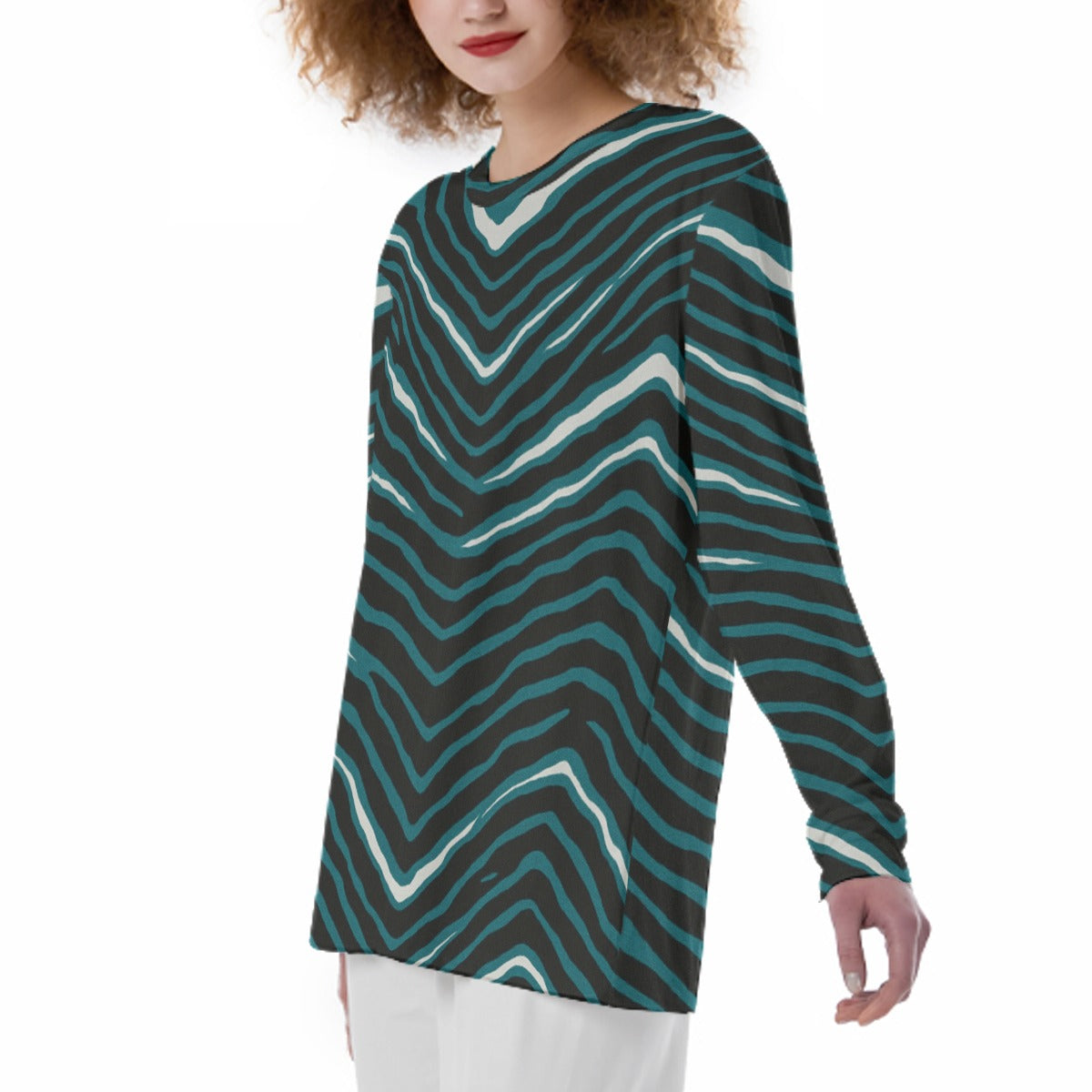 Philadelphia Football Game Day All-Over Print Women'S Pajama T-shirt|180GSM