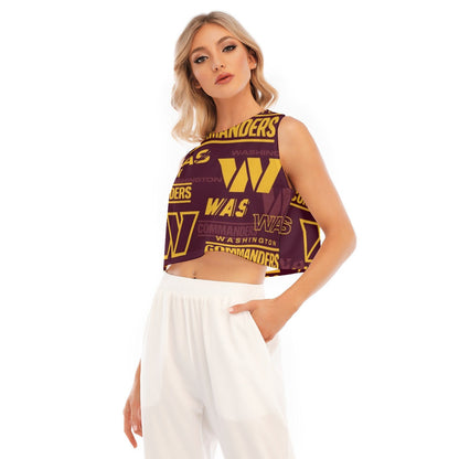 Washington Commanders Women's Sleeveless Cropped Top