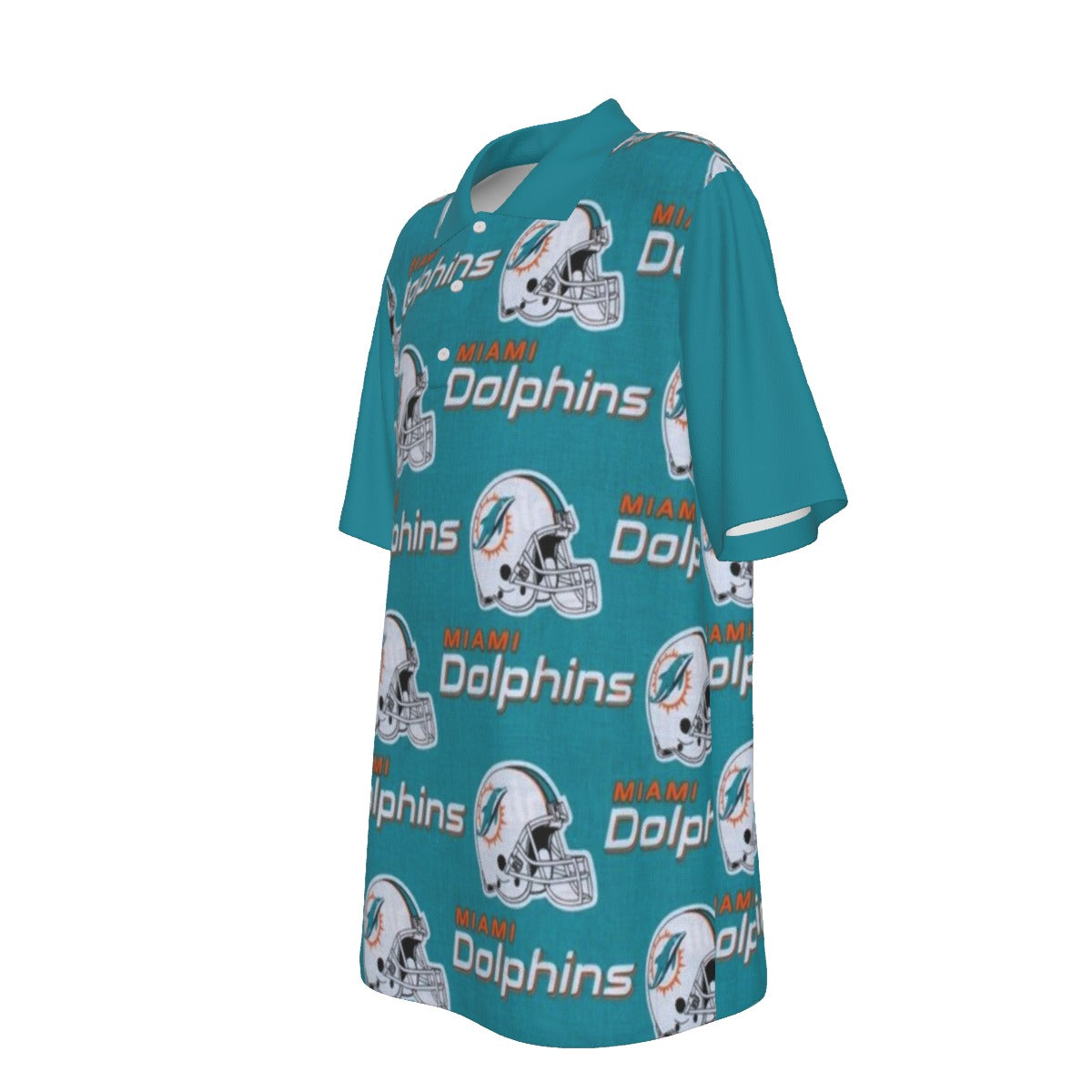 Miami Football Game Day All-Over Print Teenage UV Protection POLO Shirt