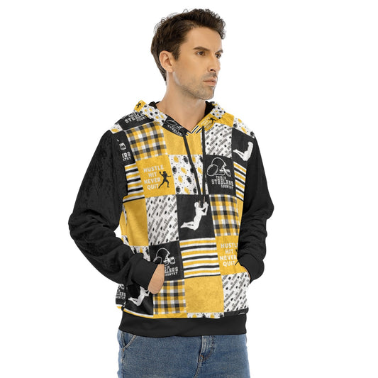 All-Over Print Men's Pullover Hoodie | Velvet