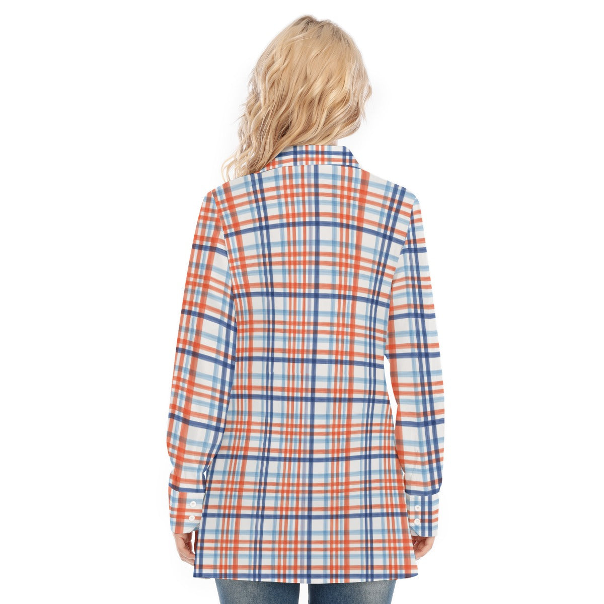 Florida - Gators tartan plaid Women's Long Shirt