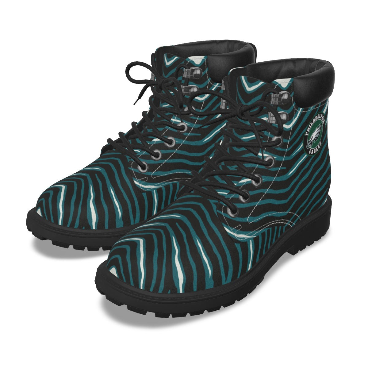 Philadelphia Football Game Day All-Over Print Men's Short Boots
