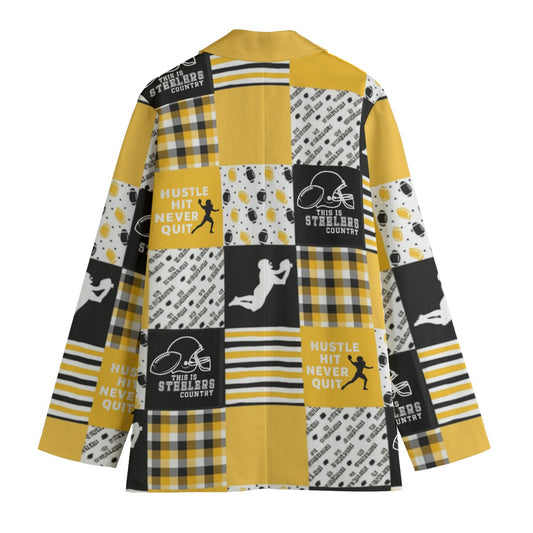 All-Over Print Women's Leisure Blazer