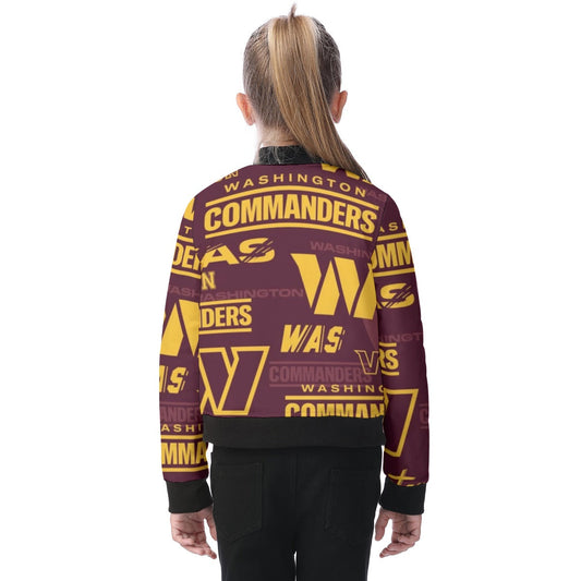 Washington Commanders Kid's Bomber Jacket