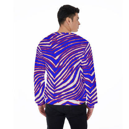 Buffalo Bills Zubaz Men's Thicken Sweater