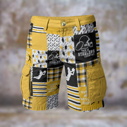 All-Over Print Men's Cargo Shorts