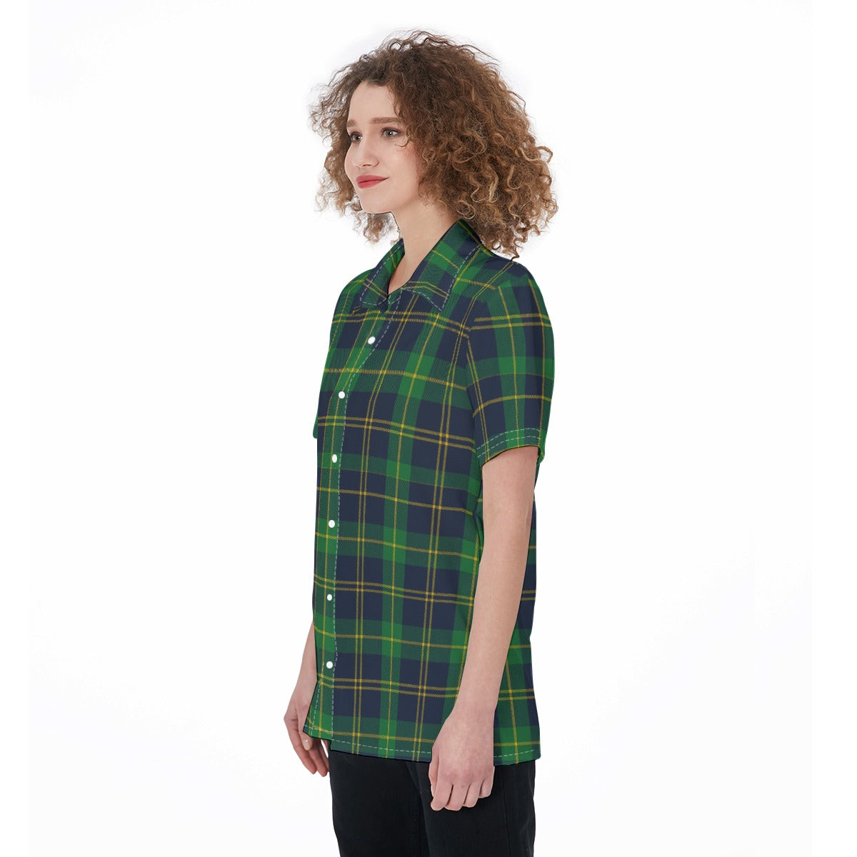 Notre Dame Tartan Plaid Fighting Irish Women's Shirt