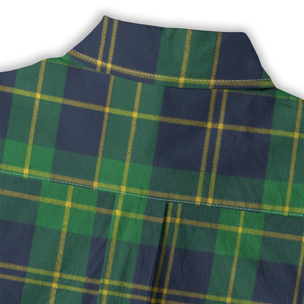 Notre Dame Tartan Plaid Fighting Irish Women's Shirt | 125GSM Cotton