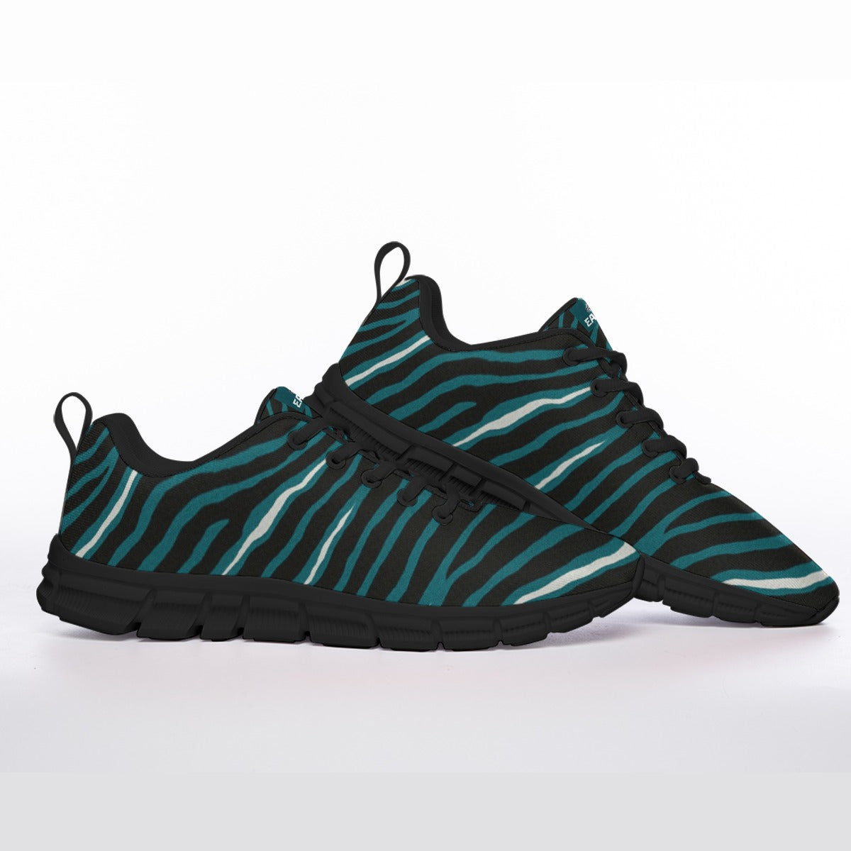 Philadelphia Football Game Day All-Over Print Men's Sports Shoes With Black Sole