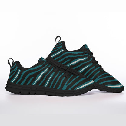 Philadelphia Football Game Day All-Over Print Men's Sports Shoes With Black Sole