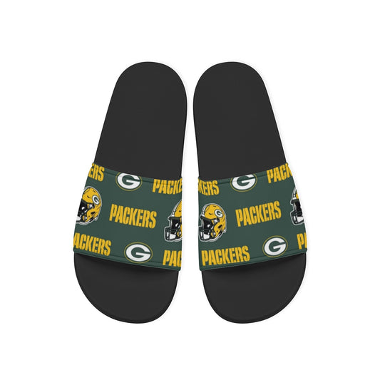 Green Bay Football Game Day Anti Slip Sandals For  Men