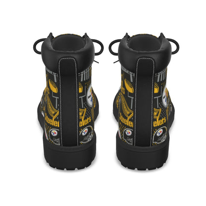 All-Over Print Men's Short Boots