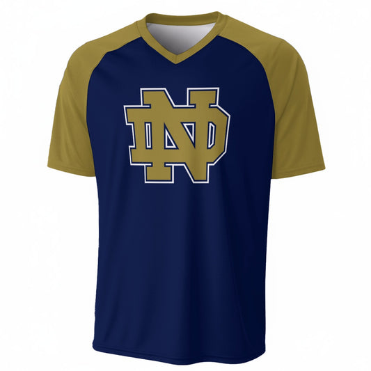 Notre Dame - Fighting Irish V-Neck Short Sleeve T-Shirt