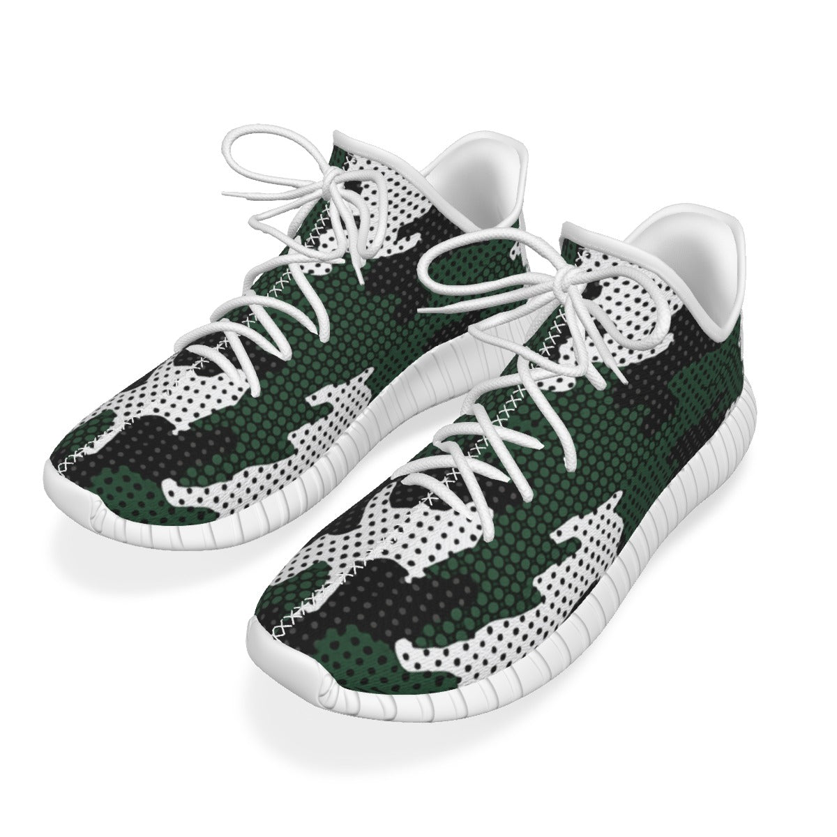 Urban Legend Michigan State Spartans Green White Gray Camo Coconut Sneakers Shoes