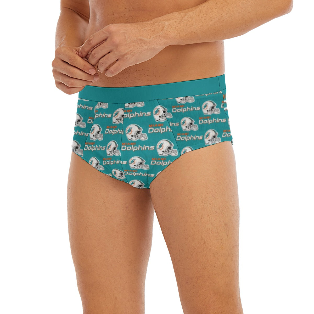 Miami Football Game Day All-Over Print Men's Triangle Low-rise Underwear