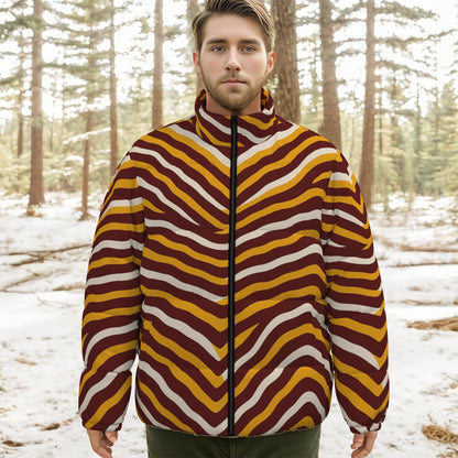 Washington Commanders Unisex Stand-up Collar Down Jacket