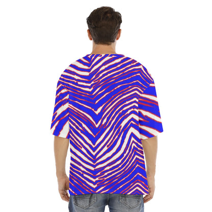 Buffalo Bills Zubaz Men's Drop Shoulder T-shirt With Short Sleeve