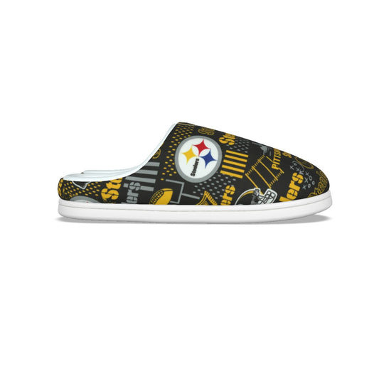 All-Over Print Men's Plush Slippers