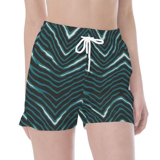 Philadelphia Football Game Day All Over Print Wide Waistband Sport Shorts