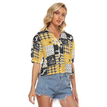 Pittsburgh Steelers Women's V-neck Shirts