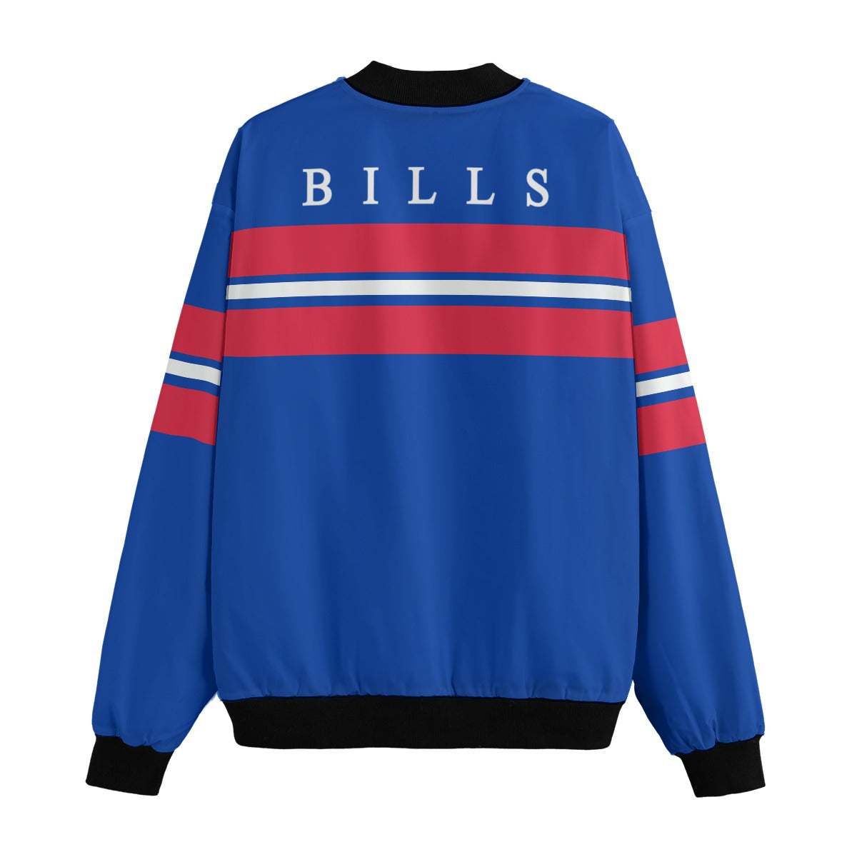 Buffalo Bills retro style Fleece Bomber Jacket