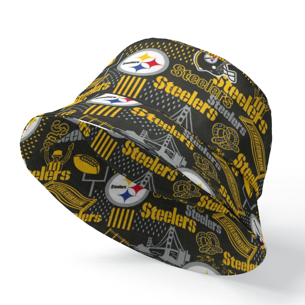Urban Legend Pittsburgh Steelers Double-Side Printing Bucket Hat