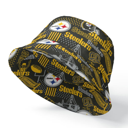 Urban Legend Pittsburgh Steelers Double-Side Printing Bucket Hat
