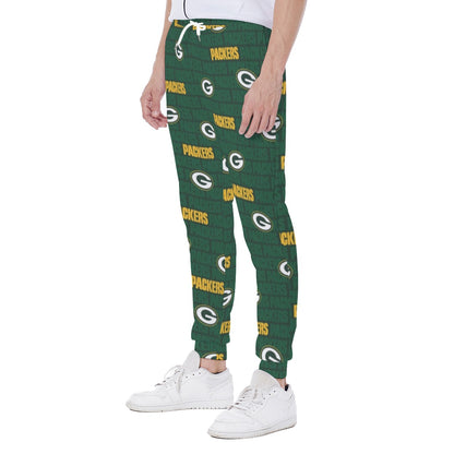 Green Bay Football Game Day All-Over Print Men's Sweatpants