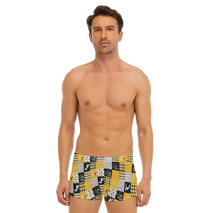 Pittsburgh Steelers All-Over Print Men's Short Boxer Briefs