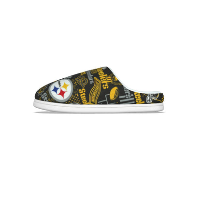 All-Over Print Men's Plush Slippers
