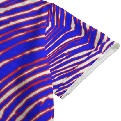 Buffalo Bills Zubaz Unisex Shirt With Folding Sleeve