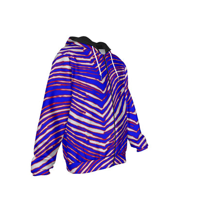 Buffalo Bills Zubaz Men's Heavy Fleece Zip Up Hoodie