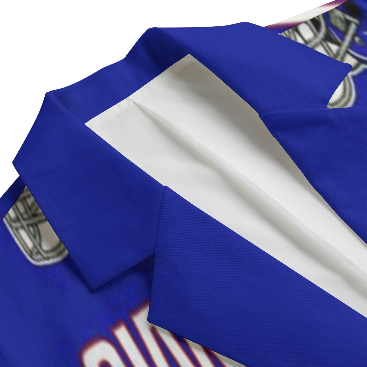 New York Giants suit Flat Lapel Collar Blazer