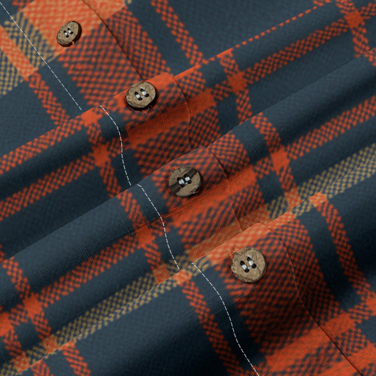 Auburn - Tigers Tartan Plaid Women's Shirt | 125GSM Cotton