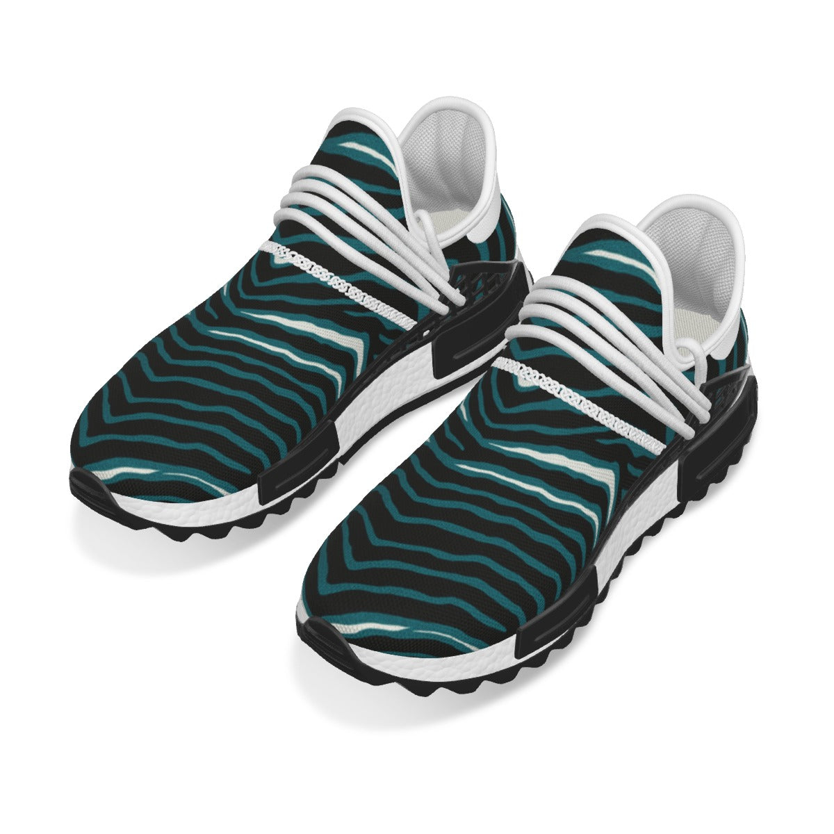 Philadelphia Football Game Day All-Over Print Men's Mesh Sneakers