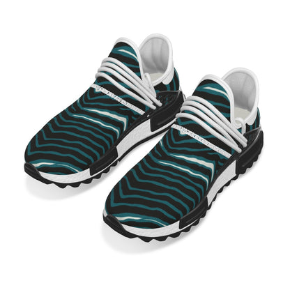 Philadelphia Football Game Day All-Over Print Men's Mesh Sneakers